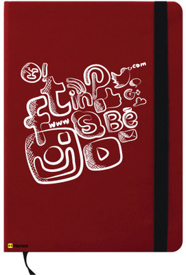 

Hamee A6 Note Book(A6 Notebook Instant Notes Social Geek Facebook, Red)