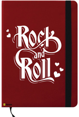 

Hamee A6 Note Book(A6 Notebook Instant Notes Rock & Roll, Red)