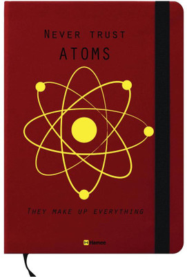 

Hamee A6 Note Book(A6 Notebook Instant Notes Atoms, Red)