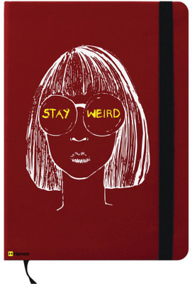 

Hamee A6 Note Book(A6 Notebook Instant Notes Stay Weird, Red)