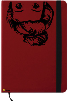 

Hamee A6 Note Book(A6 Notebook Instant Notes Weird Girl, Red)