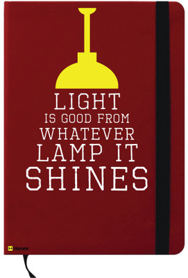 

Hamee A6 Note Book(A6 Notebook Instant Notes Light of Hope, Red)