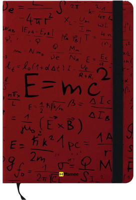

Hamee A6 Note Book(A6 Notebook Instant Notes E=MC2, Red)