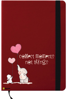 

Hamee A6 Note Book(A6 Notebook Instant Notes Collect Moments, Red)