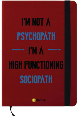 

Hamee A6 Note Book(A6 Notebook Instant Notes Sociopath, Red)
