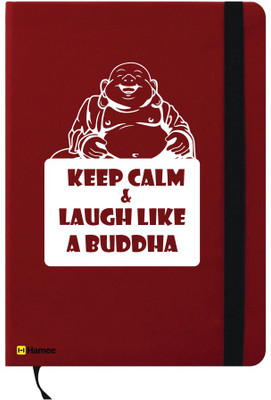 

Hamee A6 Note Book(A6 Notebook Instant Notes Laughing Buddha, Red)
