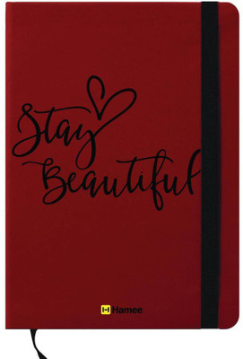 

Hamee A6 Note Book(A6 Notebook Instant Notes Stay Beautiful, Red)