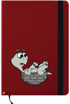 

Hamee A6 Note Book(A6 Notebook Instant Notes Amused Tortoise, Red)