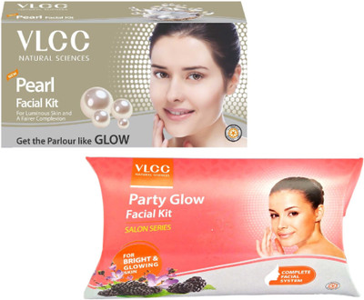 

VLCC PEARL AND PARTY GLOW FACIAL KIT ( 60g each ) 120 g(Set of 2)