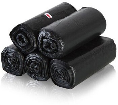 

Skywalk Dustbin Trash (Black Color) Medium 20 L Garbage Bag(Pack of 20)
