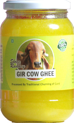 

Shree Radhey Gir cow Ghee 450 g(Glass Bottle)