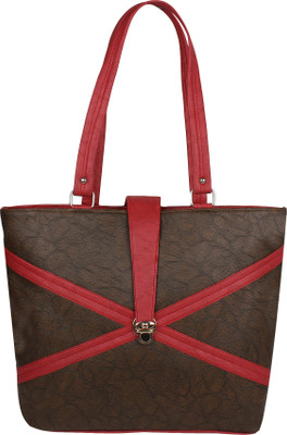 

AARAV FASHION Hand-held Bag(Brown, Pink)