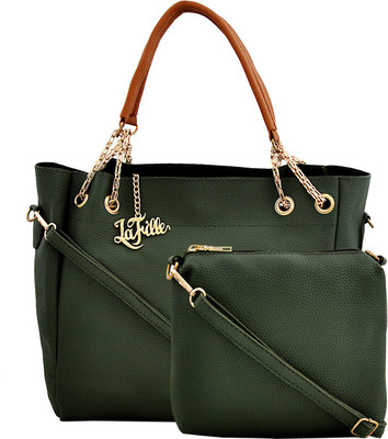 

LaFille Hand-held Bag(Green)
