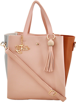 

LaFille Hand-held Bag(Pink)