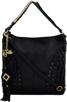 LaFille Hand-held Bag(Black)
