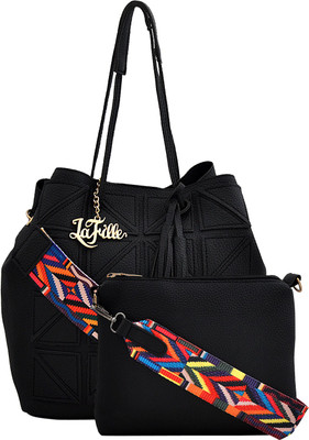 

LaFille Hand-held Bag(Black)