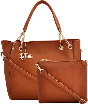 

LaFille Hand-held Bag(Tan)