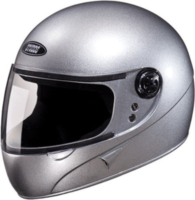 

Studds CHROME SUPER Motorsports Helmet(SILVER GREY