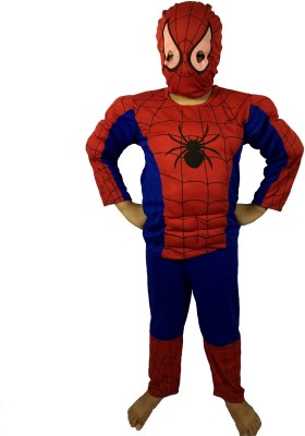 Fancy Steps Spider Man Muscle Kids Costume Wear