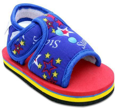 

CHIU Boys & Girls Velcro Flats(Dark Blue