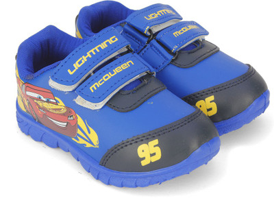 

Cars Boys Velcro Walking Shoes(Blue, Navy royal blue