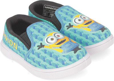 

Minions Boys Slip on Walking Shoes(Green, Sea green