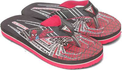 

Superman Boys Slip On Slipper Flip Flop(Red, Red black
