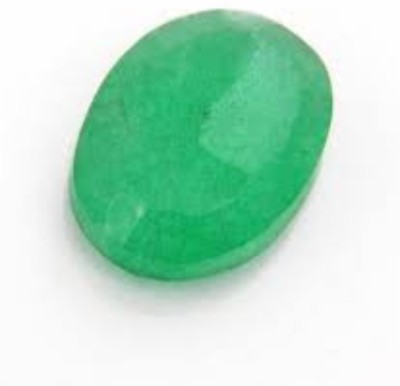 Durga gems & jewellers Panna Stone Original 6.25 Ratti Cultured Certified Loose Precious Emerald Gemstone FOR RING Emerald Stone