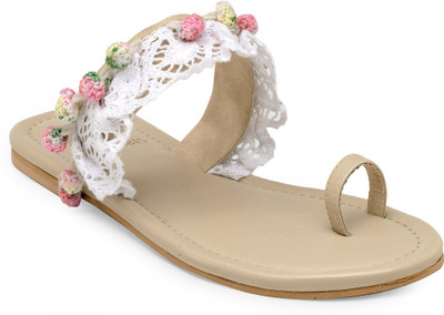 

Kanabis Women White and Beige Casual