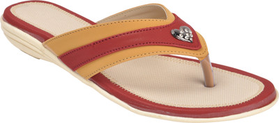 

With The Fashion Women RED Flats