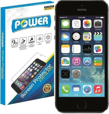 Power Tempered Glass Guard for Apple iPhone 5s(Pack of 1)