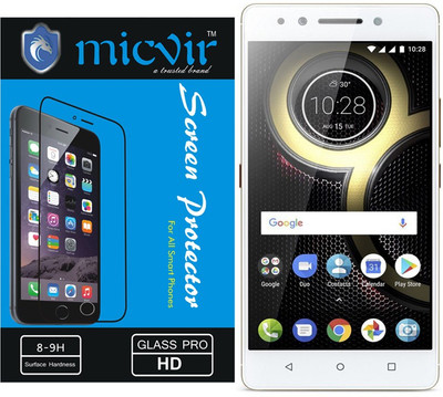Micvir Tempered Glass Guard for Lenovo K8 Plus(Pack of 1)