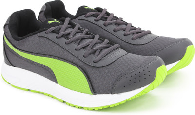 

Puma Rapple Running Shoes For Men(Black, Asphalt-lime punch-black