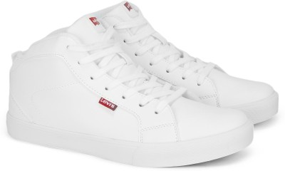 levis men white sneakers