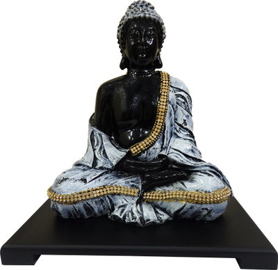 

FABZONE Antique Finish Lord Buddha Statue God Gautam Buddh Sculputer Handicraft Idol Diwali Decorative Spiritual Puja Vastu Showpiece Figurine - Religious Pooja Gift Item & Murti for Mandir / Temple / Home / Office Decorative Showpiece - 25 cm(Polyresin, 