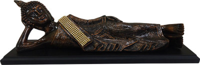 

FABZONE Antique Finish Lord Buddha Statue God Gautam Buddh Sculputer Handicraft Idol Diwali Decorative Spiritual Puja Vastu Showpiece Figurine - Religious Pooja Gift Item & Murti for Mandir / Temple / Home / Office Decorative Showpiece - 11 cm(Polyresin, 