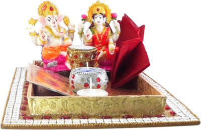 

LOF LG0213152426 Decorative Showpiece - 11 cm(Marble, Multicolor)