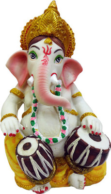 

FABZONE Antique Finish Lord Ganesha Statue Hindu Dev Ganpati and Siddhivinayak God Sculputer Handicraft Idol Diwali Decorative Spiritual Puja Vastu Showpiece Figurine - Religious Pooja Gift Item & Murti for Mandir / Temple / Home / Office Decorative Showp