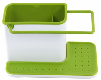 

Skywalk 3 IN 1 Kitchen Organizer Sink Sponge Holder(Plastic)