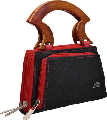 

Tap Fashion Women Casual Red PU Hand-held Bag