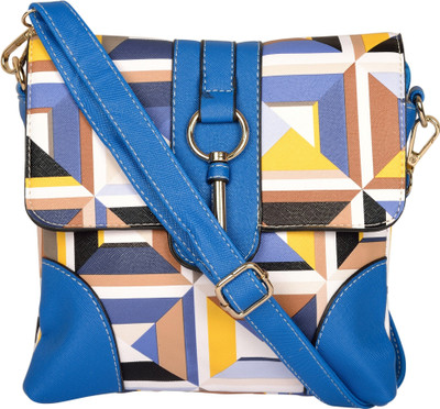 

Bagberry Women Casual Multicolor PU Sling Bag