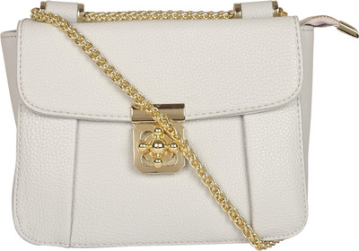 

Bagberry Women Casual Grey PU Sling Bag