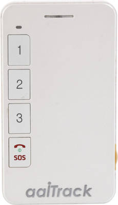 

aaitrack SAT-ID01 Location Smart Tracker, White