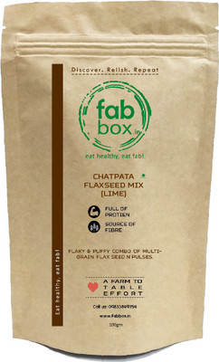 

FabBox Chatpata Flax Seeds Mix (Lime)(100 g)