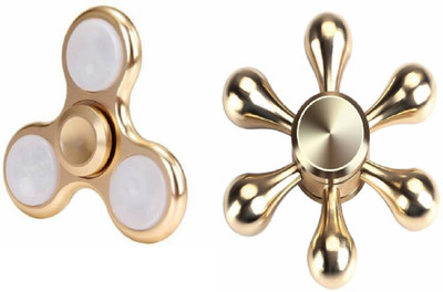 

Krypton PACK OF 2 Touch Led & 6 Wing Fidget Hand Spinner Toys(Multicolor)