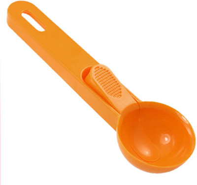 Mantavya Smooth and Sturdy Ice Cream Scoop Plastic Ice-cream Spoon(Pack of 1)