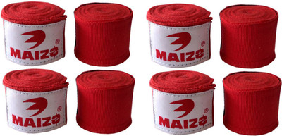 

Maizo MHW Red 180 4 Set Red Boxing Hand Wrap(Red, 120 inch)