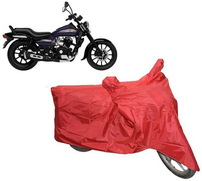 

Whitefox Two Wheeler Cover for Bajaj(Avenger, Red)