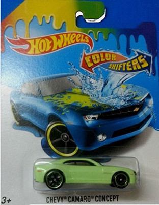 

Mattel Hot Wheels 1:64 Color Shifter car(Green)