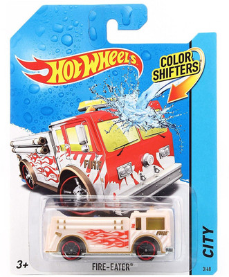 

Mattel Hot Wheels 1:64 Color Shifters Fire Eater Car(Multicolor)